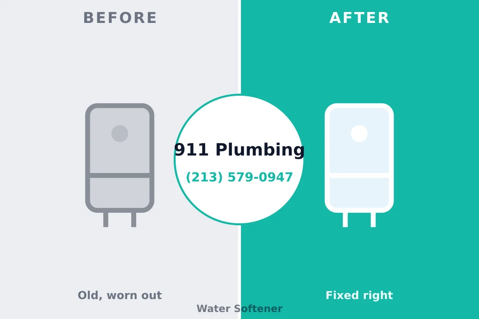 Before and after: plumbing repair Brush Prairie, WA